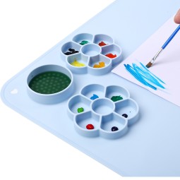 Artist Paint Mat Factory - Washable BPA-Free Easy Clean