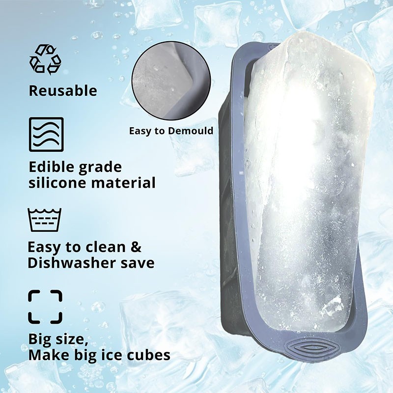 Large Ice Mold Supplier - BPA-Free Food Grade Extra