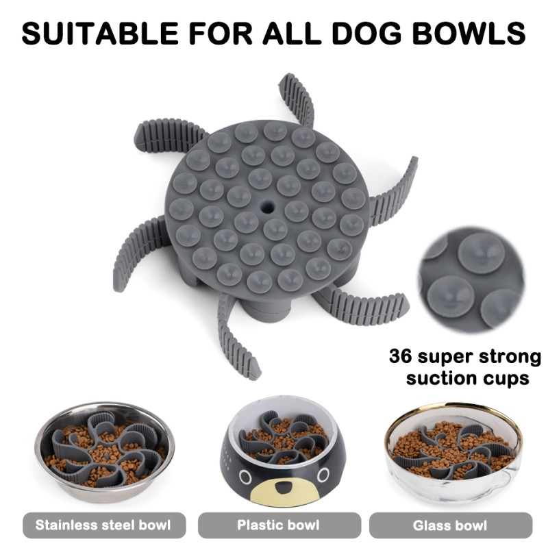 Slow Feeder Bowl Manufacturer - Silicone Spiral Pet Bowl