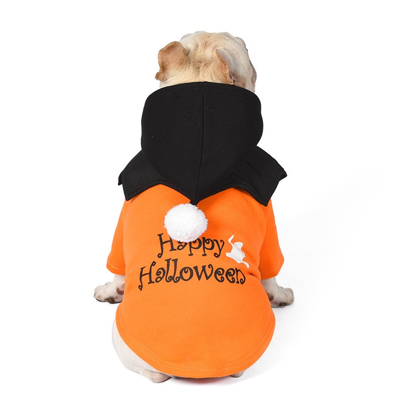 Dog Sweatshirt Factory - OEM Two-Piece Winter Pumpkin