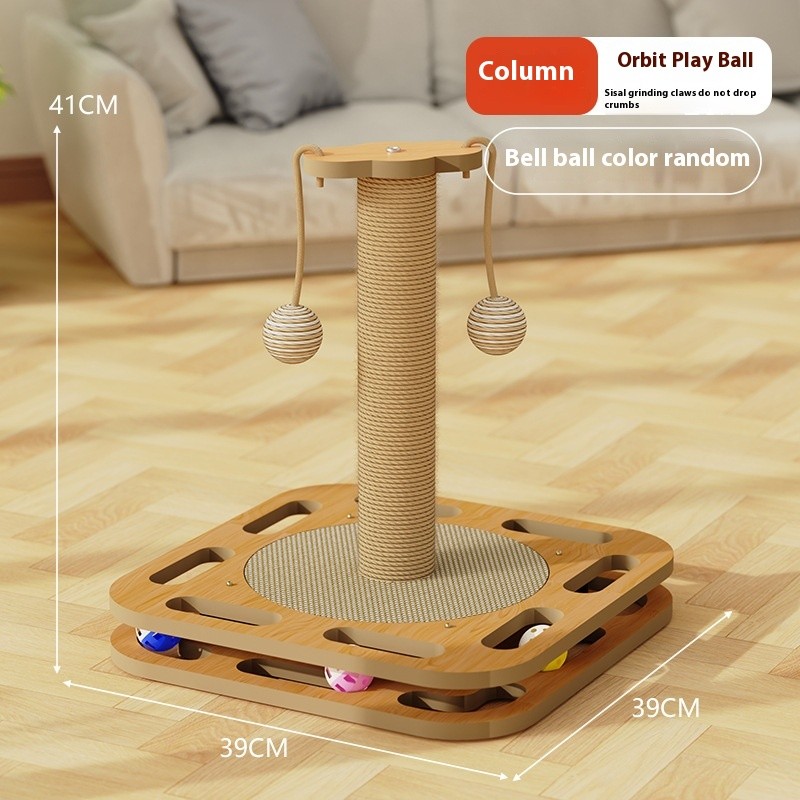 Cat Toy Manufacturer - OEM Vertical Turntable Hemp