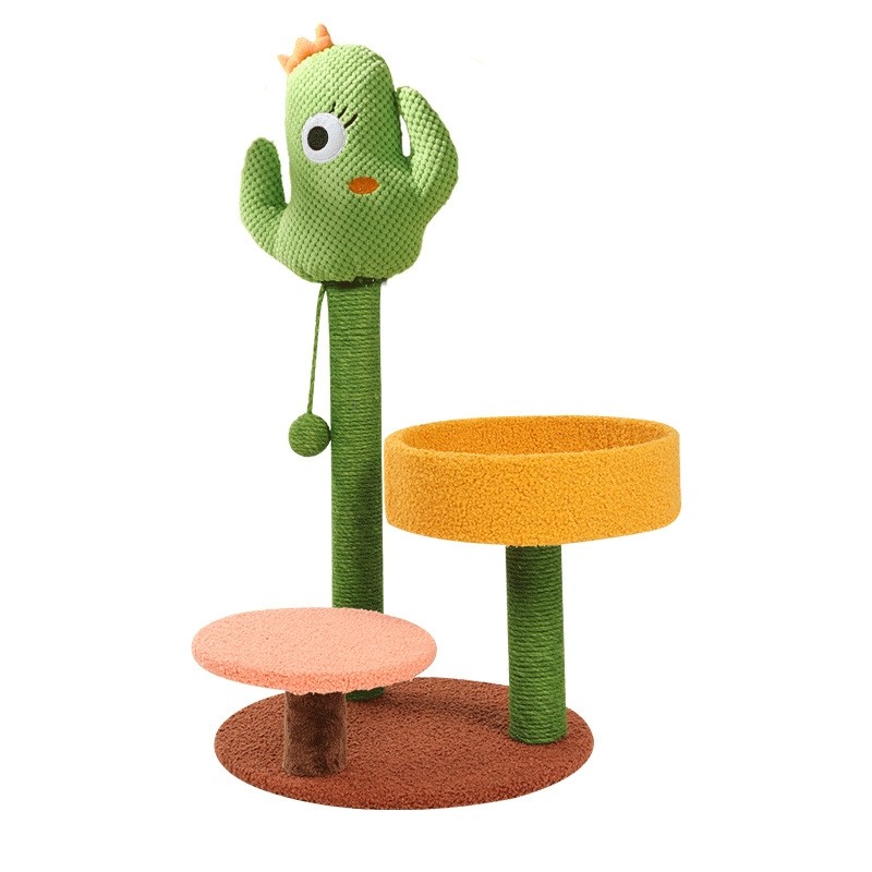 Cat Tree Wholesale - OEM Multi-level Cactus Climbing