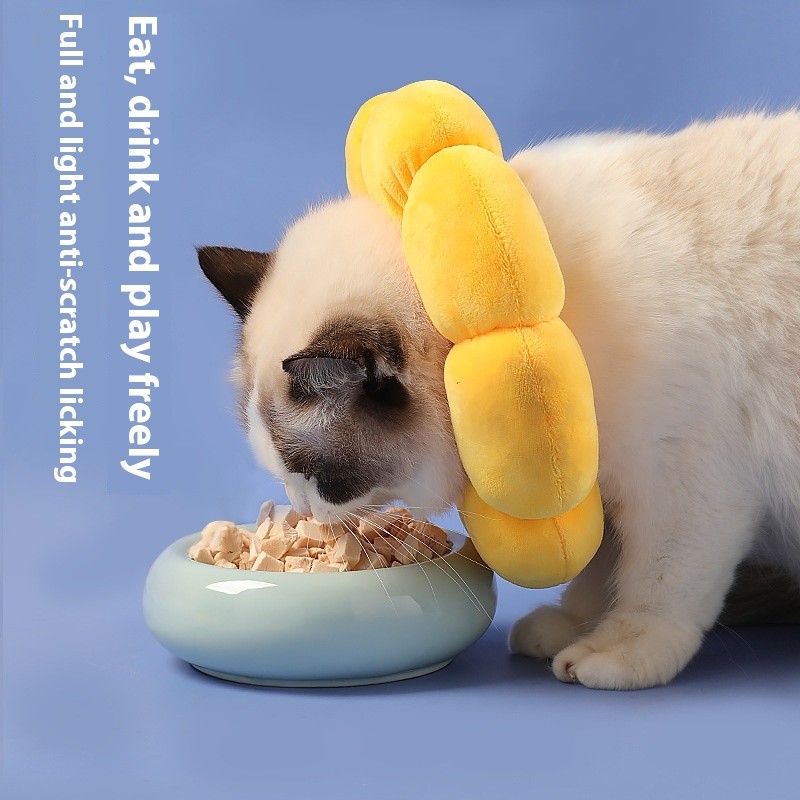 Elizabeth Collar Factory - OEM Anti-Lick Sunflower Scarf