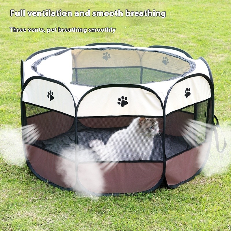 Pet Carrier Factory - Octagonal Tent Breathable Cage