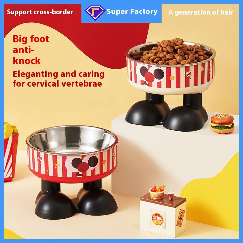 Eco-Friendly Pet Bowl Supplier - 6L Anti-Knock Neck Protection