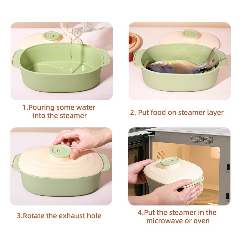 Microwave Steamer Supplier - 10-Minute Meals Vegetable Cooker