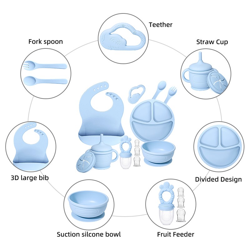 Baby Tableware Supplier - Silicone Pacifier Plate 0-12 Months