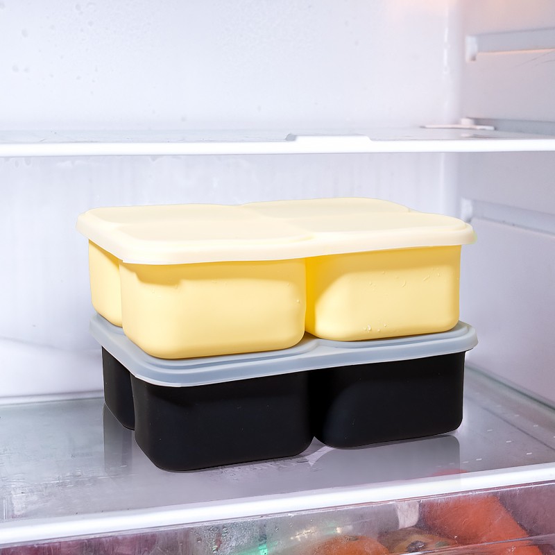 Rectangular Ice Tray Factory - 4-Grid Butter Whiskey Mold