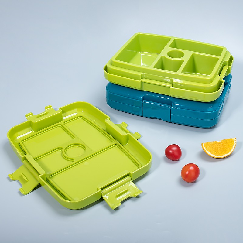 Kids Lunch Box Manufacturer - Rectangle Pp 5 Compartments