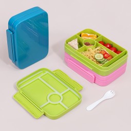 Food Containers Supplier - Plastic Leak-Proof 5 Compartment