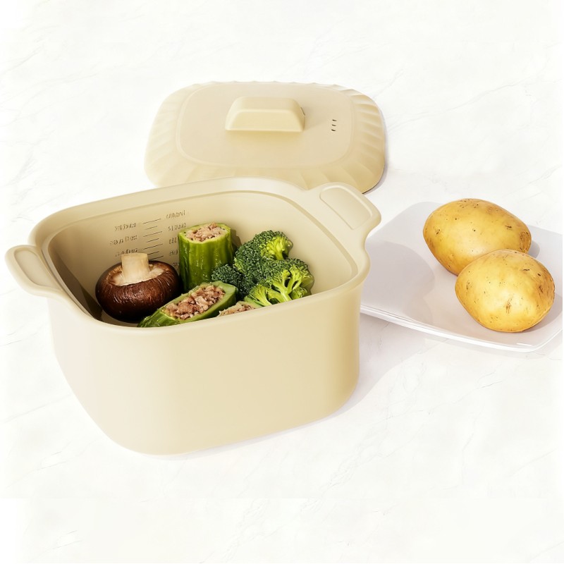 Food Steamer Lid Supplier - BPA Free Steam Cooker