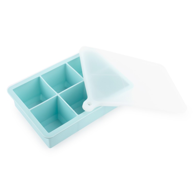 Ice Cube Tray Manufacturer - Flexible 6 Cavities Lid