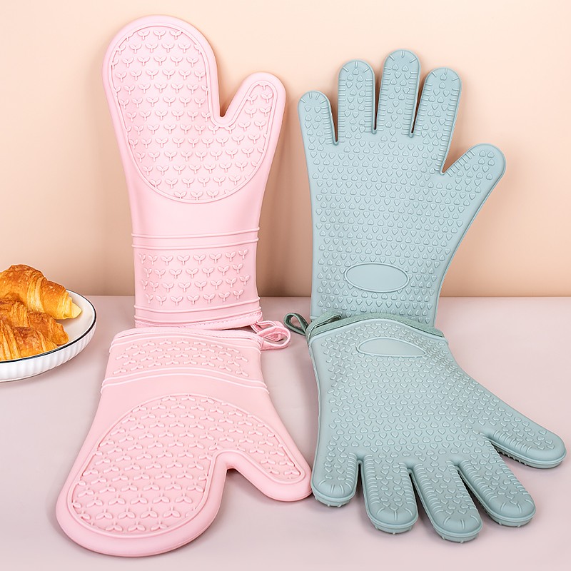 BBQ Gloves Supplier - Waterproof Silicone Cooking