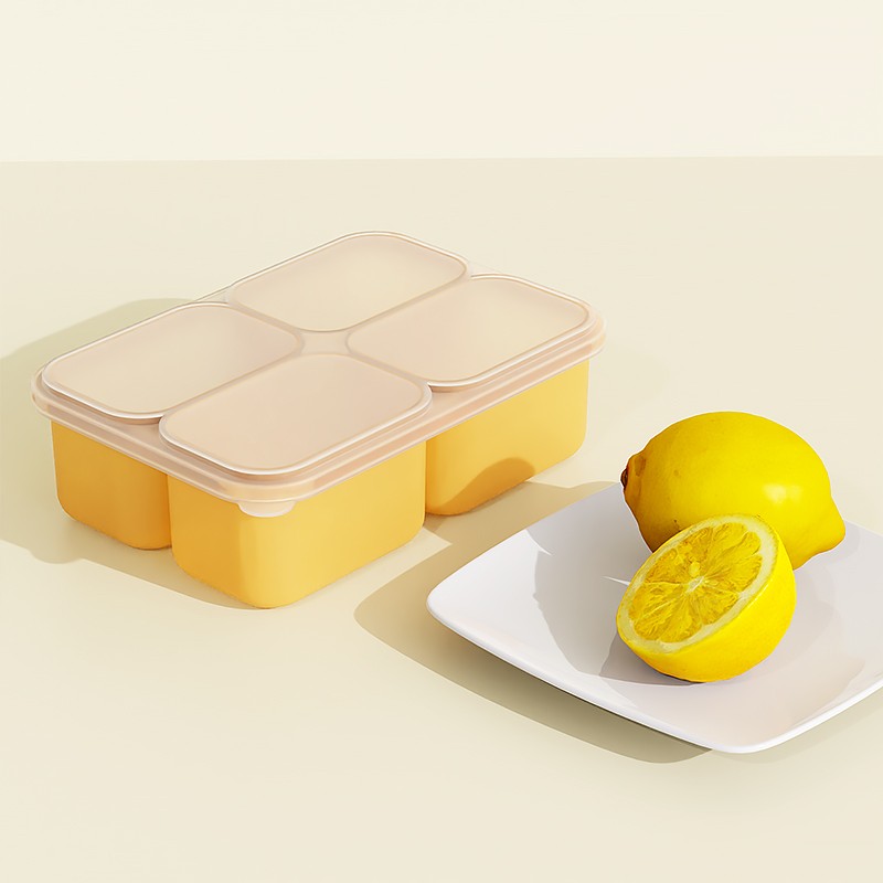 Baby Food Tray Manufacturer - 4 Compartment Microwave Safe