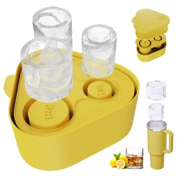 Ice Cube Tray Factory - 3 Cavity Hollow Cylinder Mold