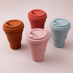 Travel Mug Supplier - Heat Resistant Foldable Lid