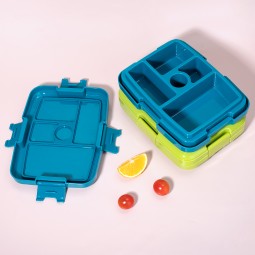 Kids Lunch Box Manufacturer - Rectangle Pp 5 Compartments