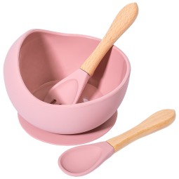 Baby Feeding Set Manufacturer - Suction Silicone Bowl BPA Free