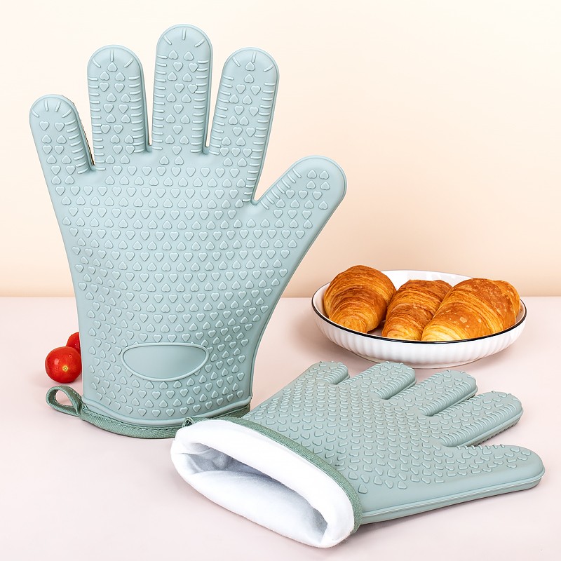 Grilling Gloves Factory - Non-Slip Cotton Layer Inside