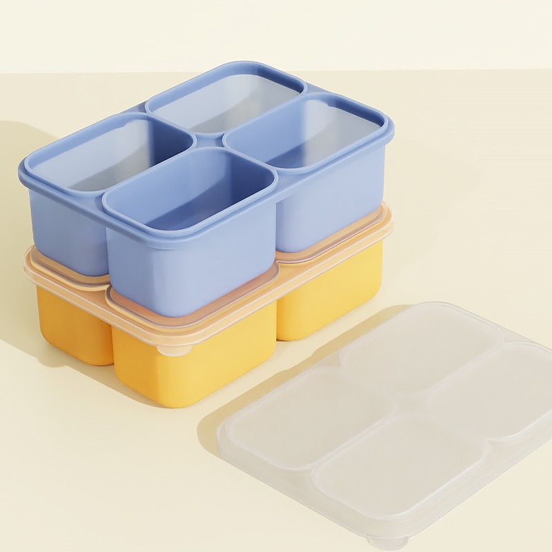 Baby Food Tray Manufacturer - 4 Compartment Microwave Safe
