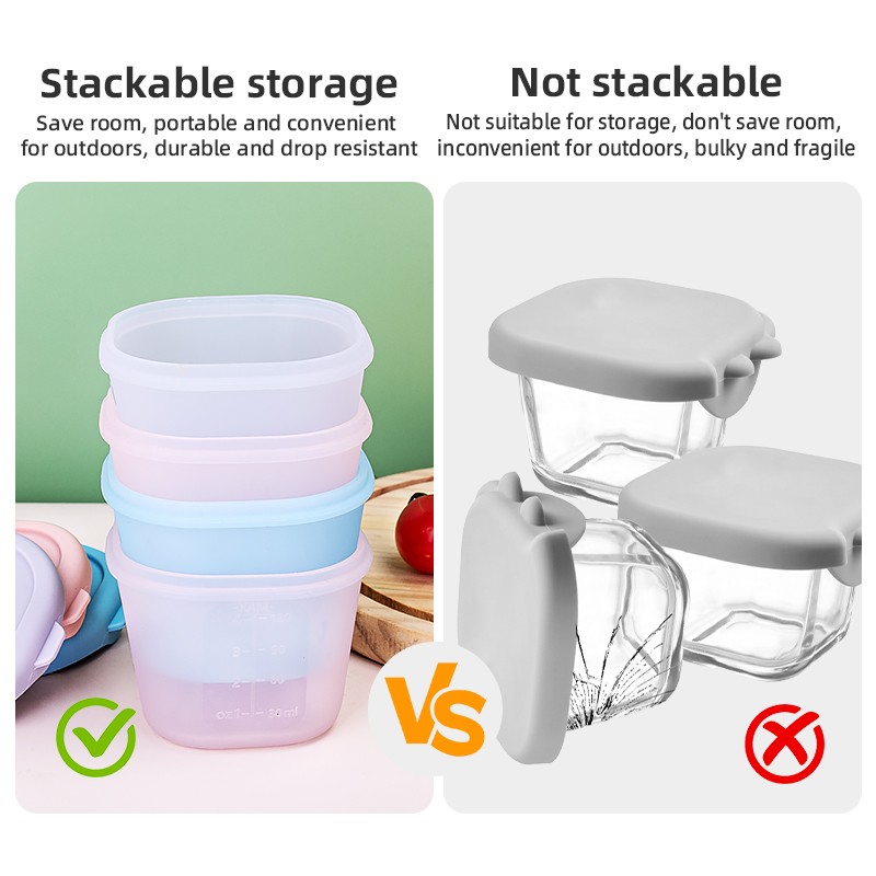 Snack Containers Manufacturer - Leak Proof Stackable Lunch