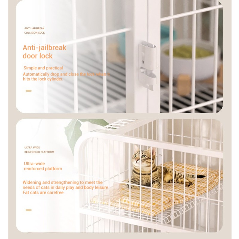 Cat Cages Manufacturer - OEM Indoor Luxury Metal Kennels