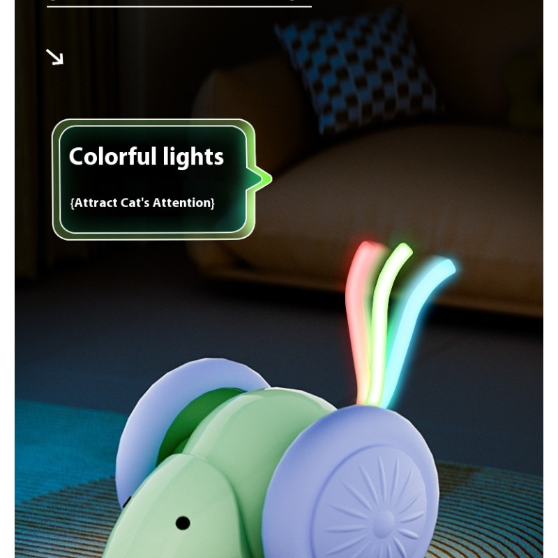 Cat Mouse Toys Factory - OEM Funny LED Light Smart