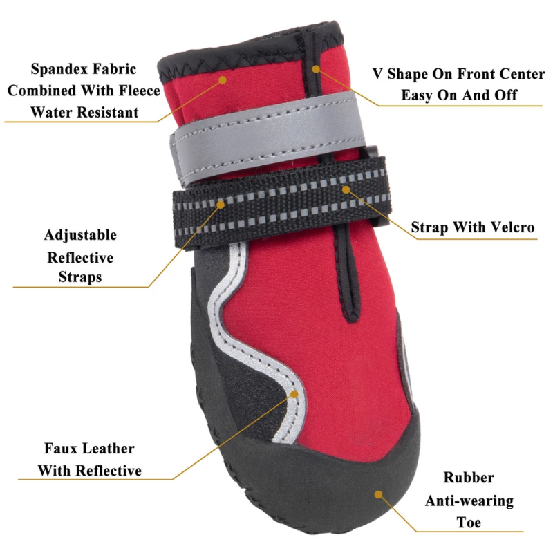 Dog Shoes Manufacturer - OEM Small Waterproof Rubber