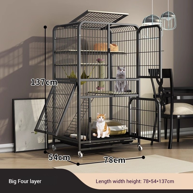 Cat Cages Manufacturer - OEM Indoor Luxury Metal Kennels