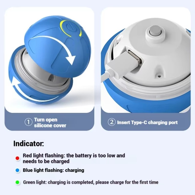 Interactive Cat Toy Manufacturer - OEM 360° Rolling Ball