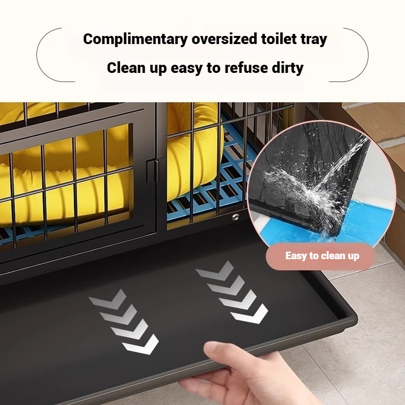 Dog Crate Factory - OEM Foldable Iron Glass Material