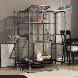 Cat Cages Manufacturer - OEM Indoor Luxury Metal Kennels