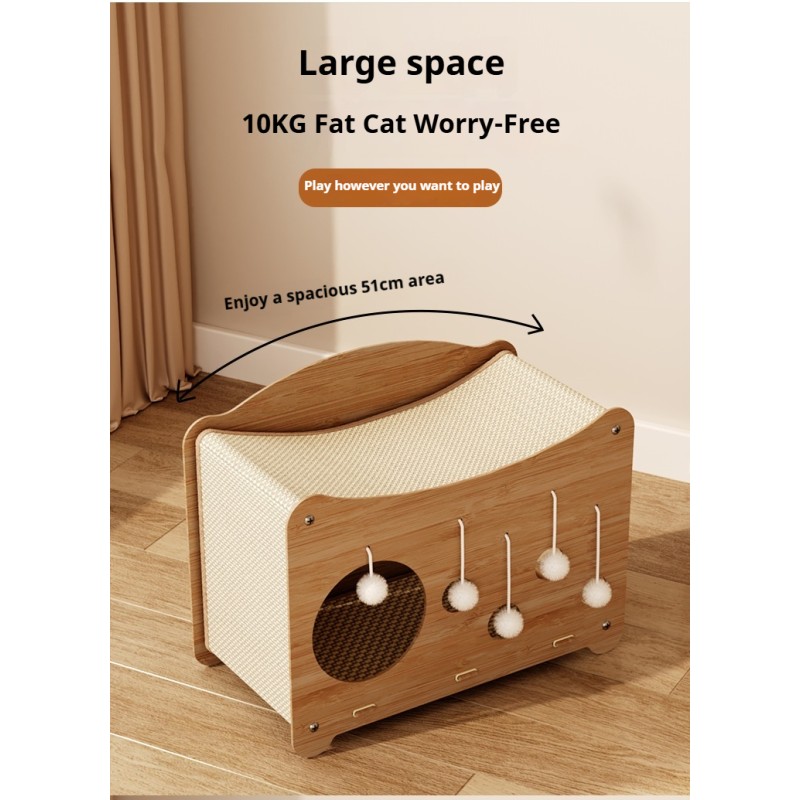 Cat Bed Manufacturer - OEM Double Wooden Elevated