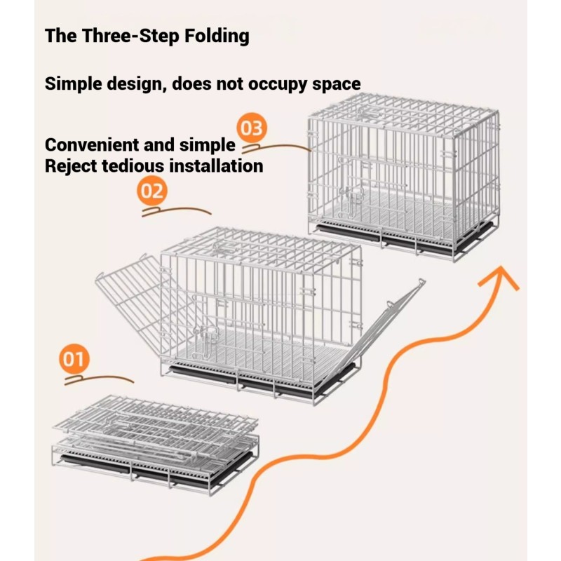 Pet Kennel Manufacturer - OEM Classic Style Foldable Iron