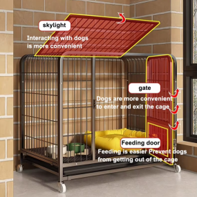 Pet Dog Crate Manufacturer - OEM Collapsible Iron Kennel