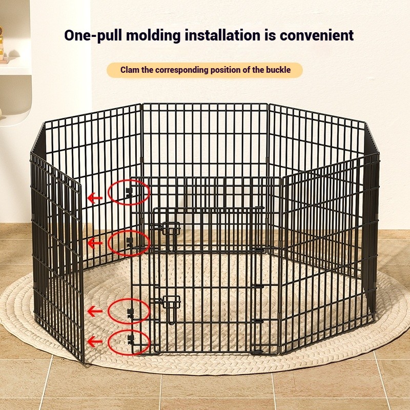 Dog Cages Factory - OEM Durable Metal Wire Crate
