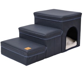 Dog Stairs Factory - 3-Tier Soft Modern Leather