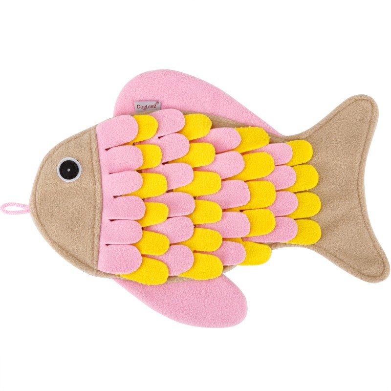 Cat Snuffle Mat Manufacturer - Fish Shape Washable Slow Eating