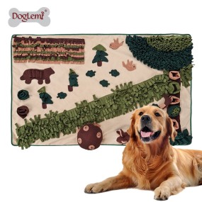 Dog Snuffle Mat Manufacturer - Anti-slip Forest Design