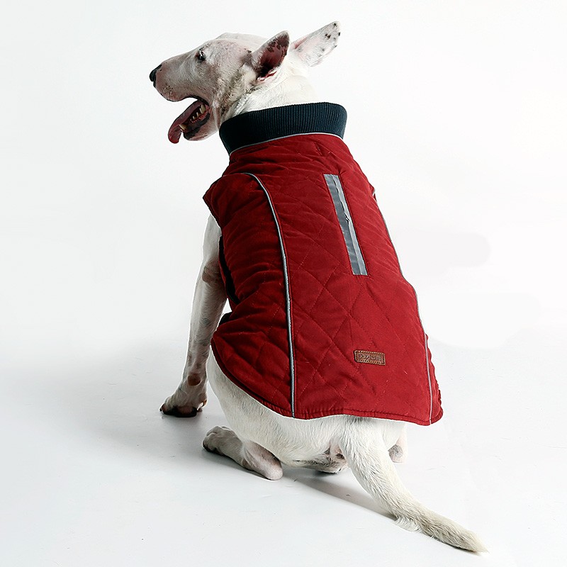 Dog Vest Supplier - Retro Design Warm Winter Luxury