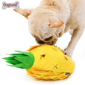 Plush Pet Toy Factory - Pineapple Design Snuffling Training