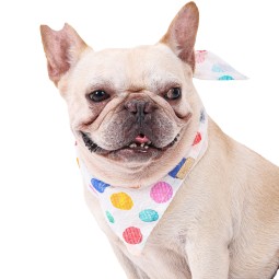 Dog Bandana Supplier - Custom Logo Cotton Printed Summer