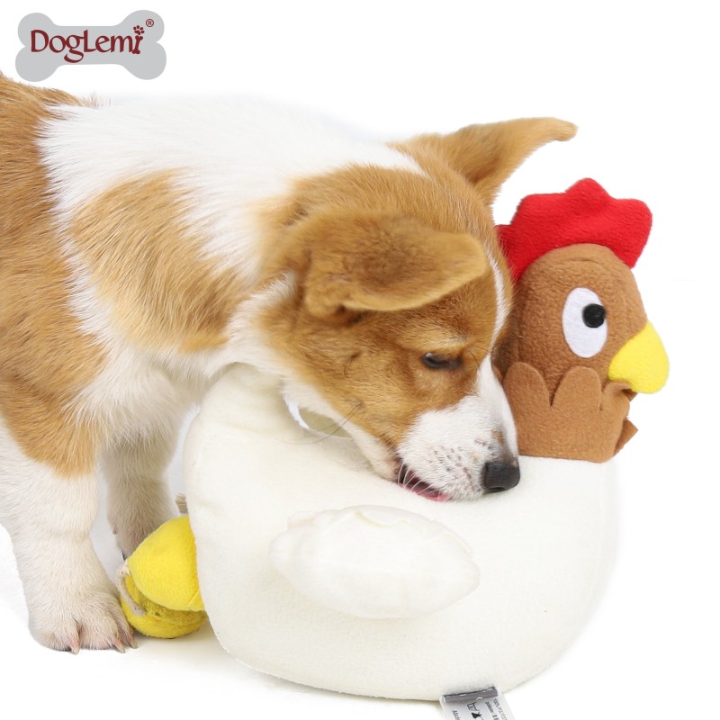 Interactive Dog Toy Supplier - Chicken Puzzle Indestructible