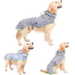 Dog Poncho Supplier - Reflective Waterproof Windproof Winter
