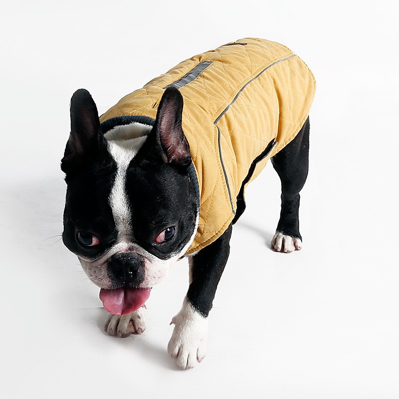 Dog Vest Supplier - Retro Design Warm Winter Luxury