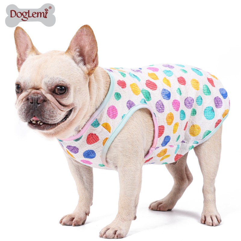 Pet Vest Factory - Cartoon Dot Breathable Polyester
