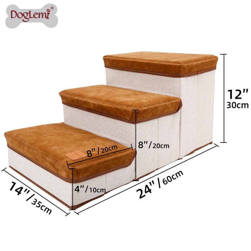 Dog Ramp Manufacturer - 3-Step Foldable Storage Box