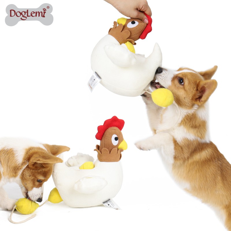 Interactive Dog Toy Supplier - Chicken Puzzle Indestructible