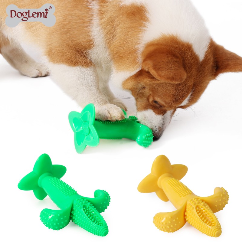 Dog Chew Toy Supplier - TPR Toothbrush Design Cleaning