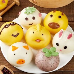 Cartoon Bun Supplier - Original Factory Wholesale Children Frozen Food Breakfast